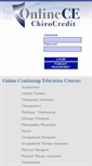 Mobile Screenshot of dev.chirocredit.com