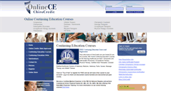 Desktop Screenshot of chirocredit.com